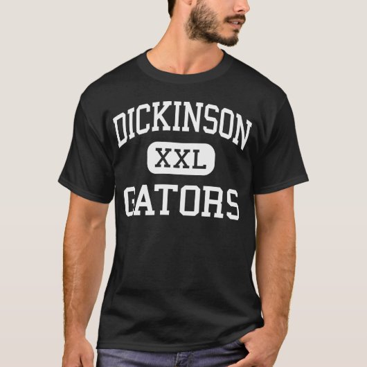 Dickinson - Alligatoren - Highschool - Dickinson T-Shirt (Vorderseite)
