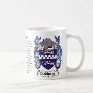 Dickinson-Familien-Wappen Tasse