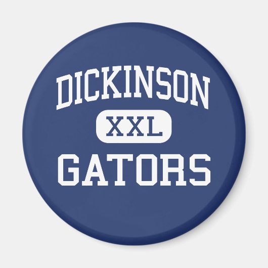 Dickinson - Gators - High School - Dickinson Texas Magnet (Vorne)