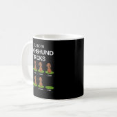 Dickkopf Hund - Funny Long Hair Dackel für C Kaffeetasse (Vorderseite Links)