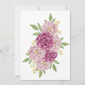 Dickköpfe und Prosecco-Brautparty Einladung (Rückseite)