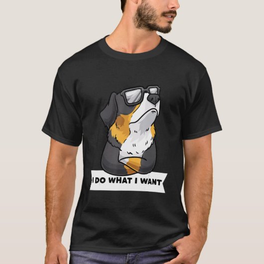 Dickköpfiger Berner Sennenhund T-Shirt (Vorderseite)