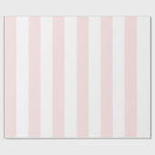 Dickrosa Streifen Geschenkpapier (Flach)