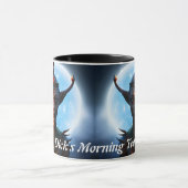 Dicks Morgentee Personalisiert anpassbar Tasse (Zentrum)