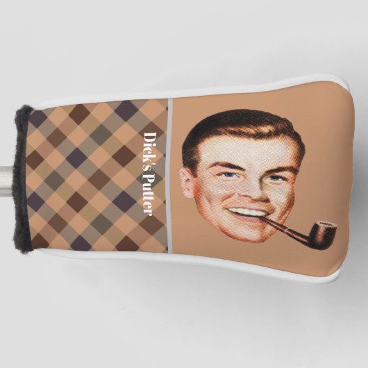 Dick's Putter Golf Headcover (Vorderseite)