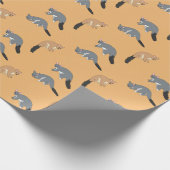 Dickschwanzpossums Geschenkpapier (Ecke)
