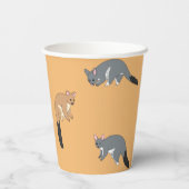Dickschwanzpossums Papierbecher (Rückseite)