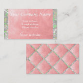 Dickseife Wasser 1256 Rosa Visitenkarte (Vorne/Hinten)