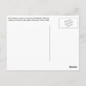 Dickson Landkreis Courthouse - Charlotte, TN Postkarte (Rückseite)