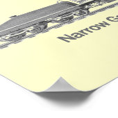 Dickson Switching Locomotive 1886 Poster (Ecke)