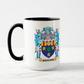 Dickson-Wappen - Familienwappen Tasse (Links)