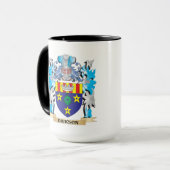 Dickson-Wappen - Familienwappen Tasse (Vorderseite Links)