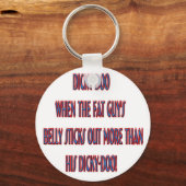 DICKY DOO CLUB SCHLÜSSELANHÄNGER (Vorderseite)