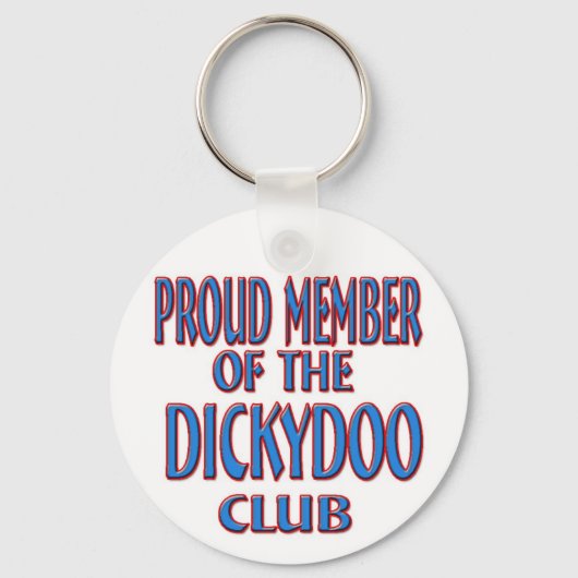 DICKY DOO CLUB SCHLÜSSELANHÄNGER (Vorderseite)