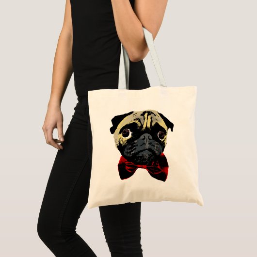 Dicky-Mops - Taschen-Tasche Tragetasche (Vorderseite (Produkt))