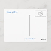 Dickys Vintage Root Beer Ad Postkarte (Rückseite)