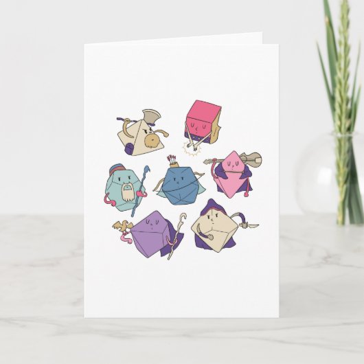 Dickzeichen Karte (Vorderseite)