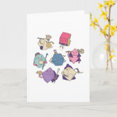 Dickzeichen Karte (Gelbe Blume)