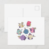 Dickzeichen Postkarte (Vorne/Hinten)