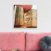 DicofrAngle Miniaturbuch-Jacket Zeichnend Leinwand (Insitu (Wohnzimmer))