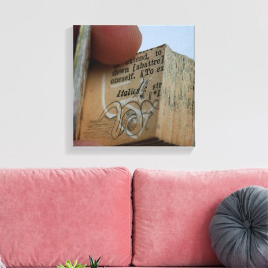 DicofrAngle Miniaturbuch Zeichnend Leinwand abgesc (Insitu (Wohnzimmer))