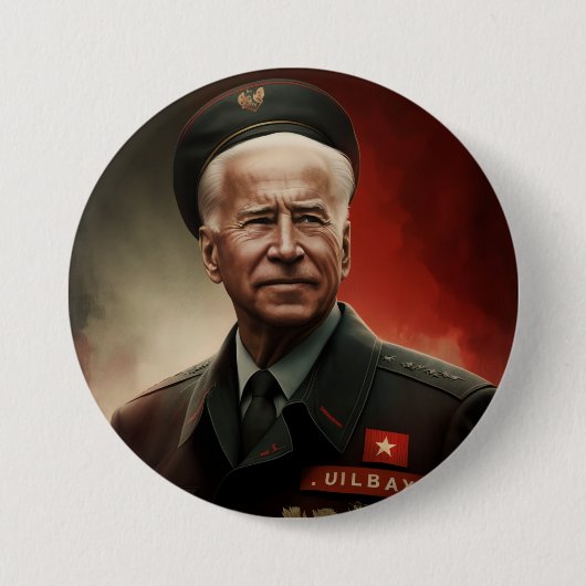 Dictator Joe Biden Button (Vorderseite)
