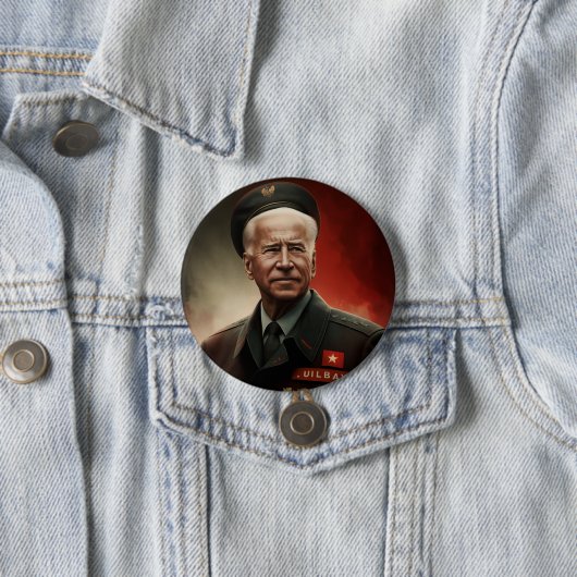 Dictator Joe Biden Button (Beispiel)