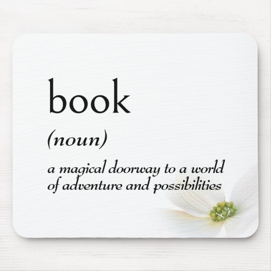 Dictionary Definition For BOOK Mousepad (Vorne)