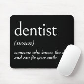 Dictionary Definition For DENTIST Mousepad (Mit Mouse)