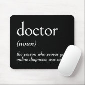 Dictionary Definition For DOCTOR Mousepad (Mit Mouse)
