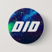 DID Customizable Galaxy Identity Button (Vorderseite)