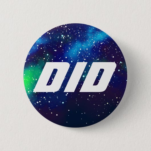 DID Customizable Galaxy Identity Button (Vorderseite)
