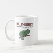Did I Roll My Eyes Out Loud - Funny Chameleon Quot Kaffeetasse (Links)