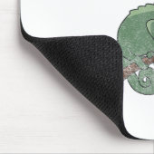 Did I Roll My Eyes Out Loud - Funny Chameleon Quot Mousepad (Ecke)