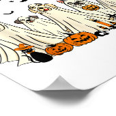 Did Somebody Say Treat Dog Lovers Funny Halloween Poster (Ecke)