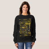 Did Someone Say Digging Holes Loader Excavator Ope Sweatshirt (Vorne ganz)