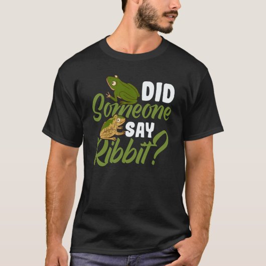 Did someone say ribbit Red Eyed Tree Frog T-Shirt (Vorderseite)