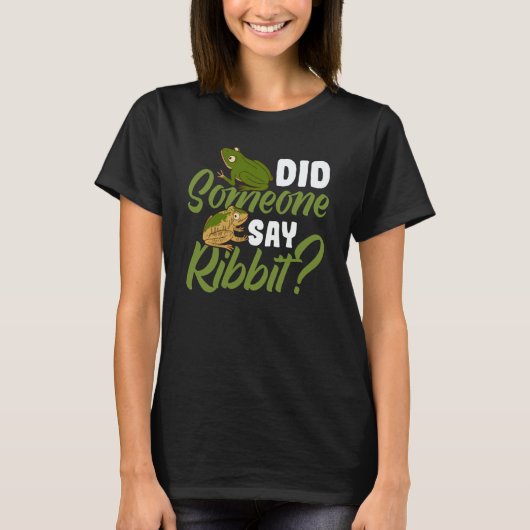 Did someone say ribbit Red Eyed Tree Frog T-Shirt (Vorderseite)