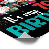 Did You Gnome Its My 70th Birthday 70 Year Old Gno Poster (Ecke)