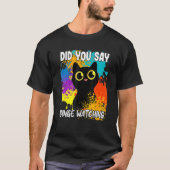 Did You Say Binge Watching Cat T-Shirt (Vorderseite)