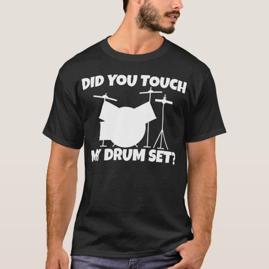Did Yououch My Drum Set retro family T-Shirt (Vorderseite)