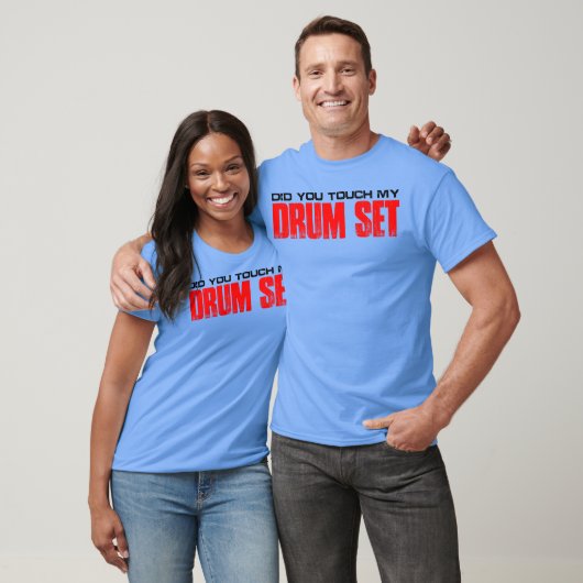 Did Yououch My Drum Set retro T-Shirt (Unisex)