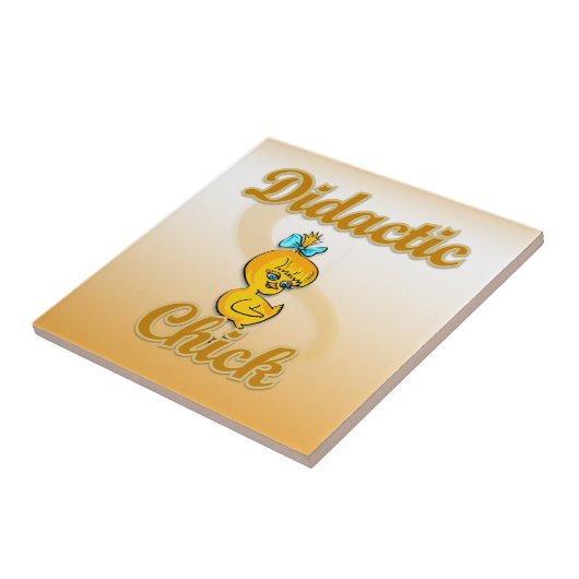 Didactic Chick Fliese (Seite)