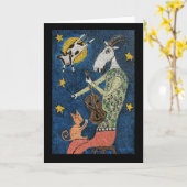 Diddle-Karte Karte (Gelbe Blume)