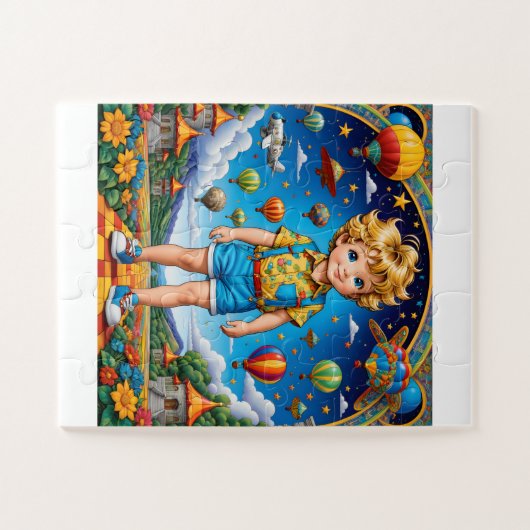 Diddle knöpfte meinen Sohn John Puzzle (Horizontal)