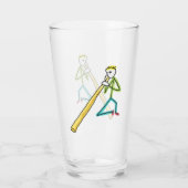 Didgeridoo Stickman Glas (Rückseite)