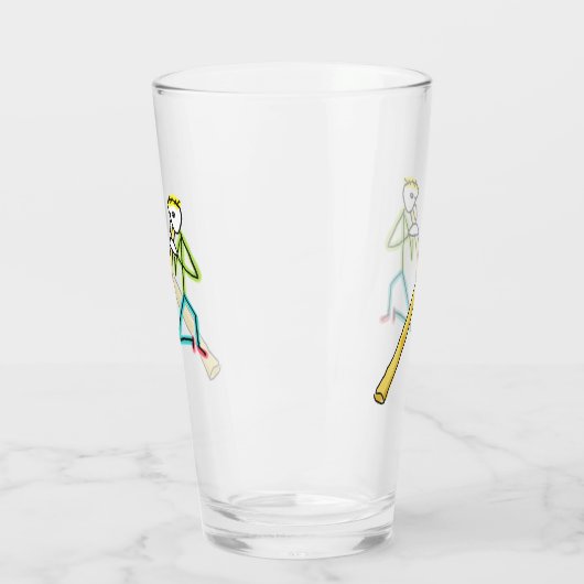 Didgeridoo Stickman Glas (Links)