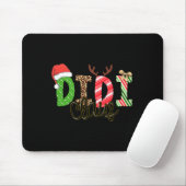 Didi Claus Xmas Happy Family New Santa Claus Chris Mousepad (Mit Mouse)