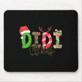 Didi Claus Xmas Happy Family New Santa Claus Chris Mousepad (Vorne)