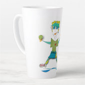 'Didi' - Pickleball Latte Tasse (Linke Ecke)